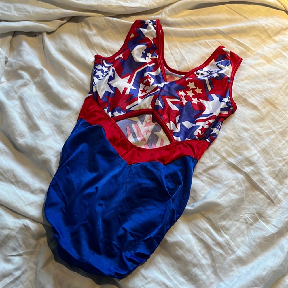 Star spangled leotard